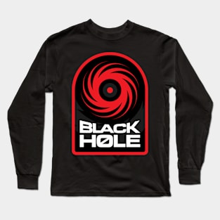 Dark Black Hole Ahead Danger T-Shirt / Sticker Long Sleeve T-Shirt